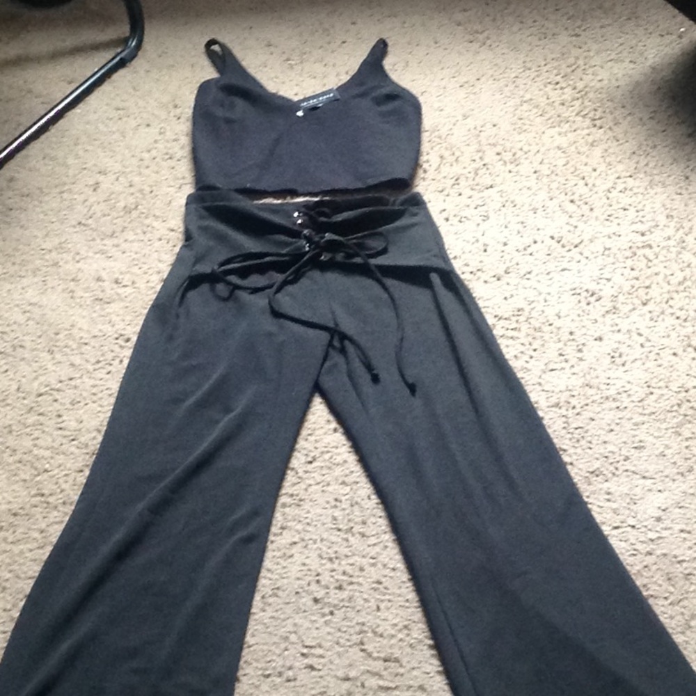 Top & Bottom Pant Set